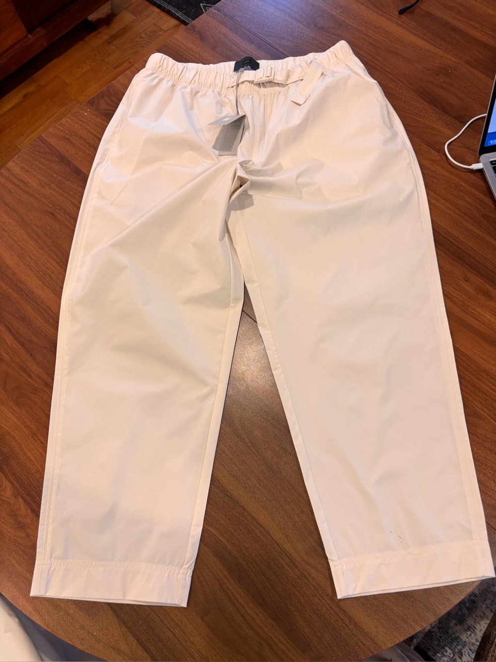 Kith belted, Callum pants, color, sand drift size large